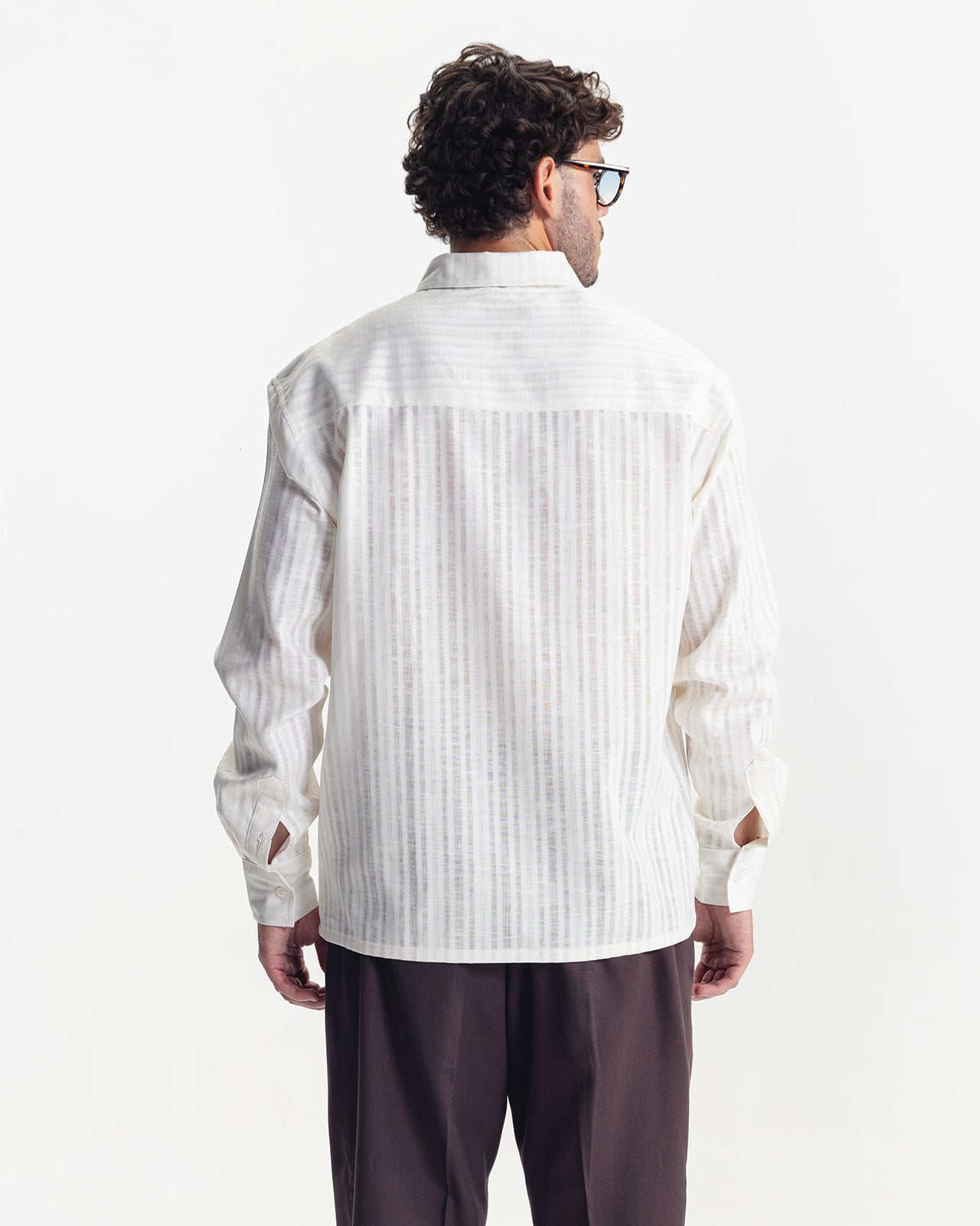MARCELLO STRIPED LINEN SHIRT