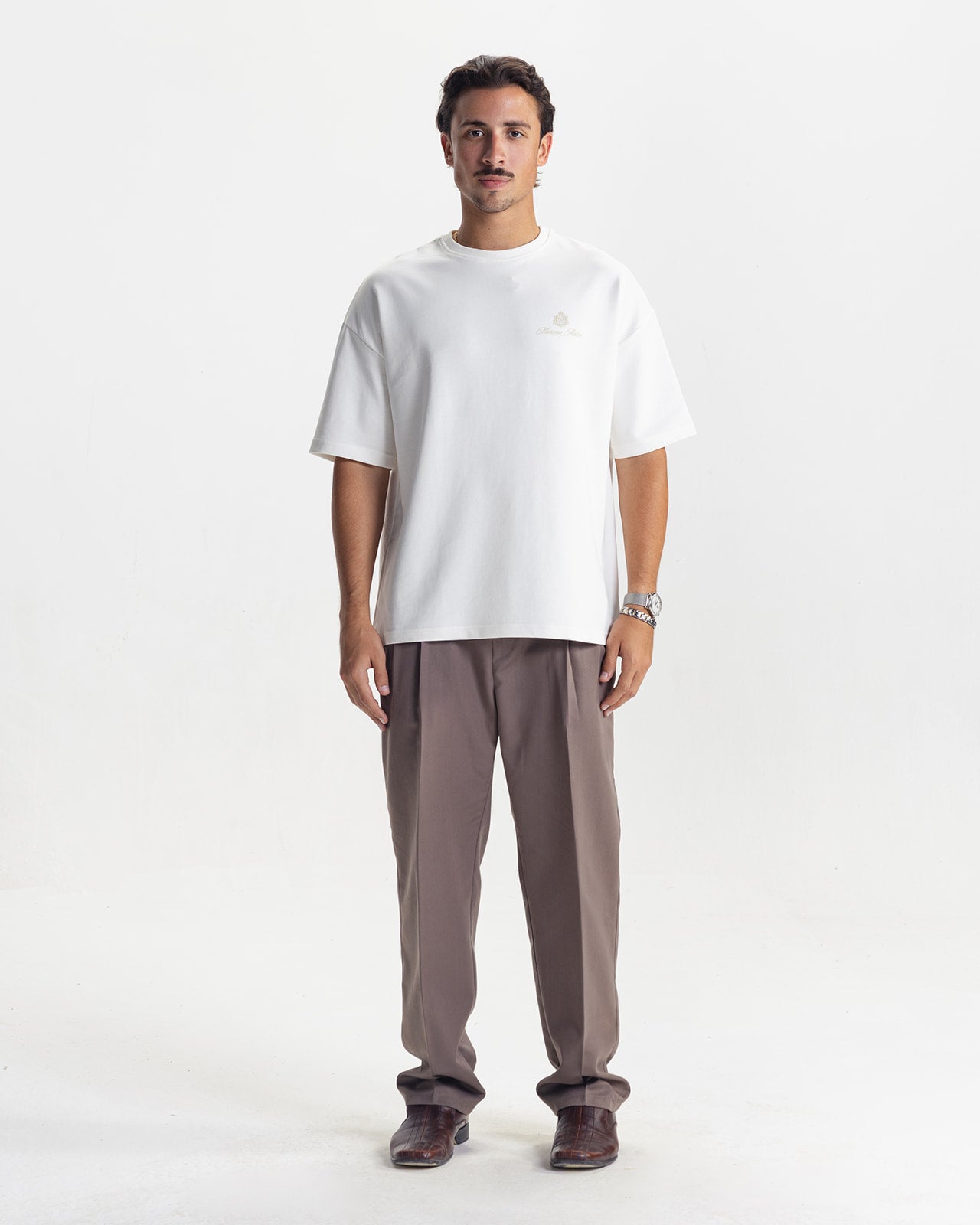 CASA ROYALE TEE - WHITE