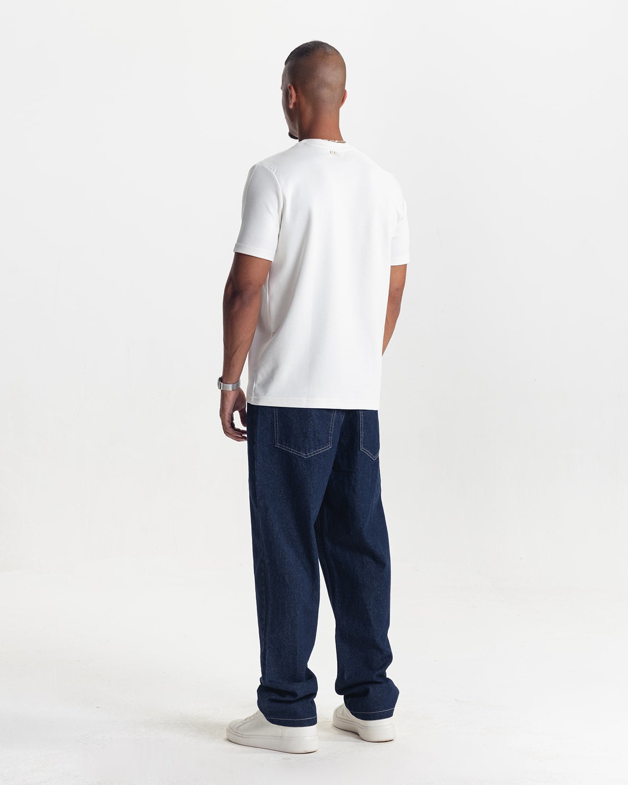 THE INITIAL T-SHIRT - WHITE