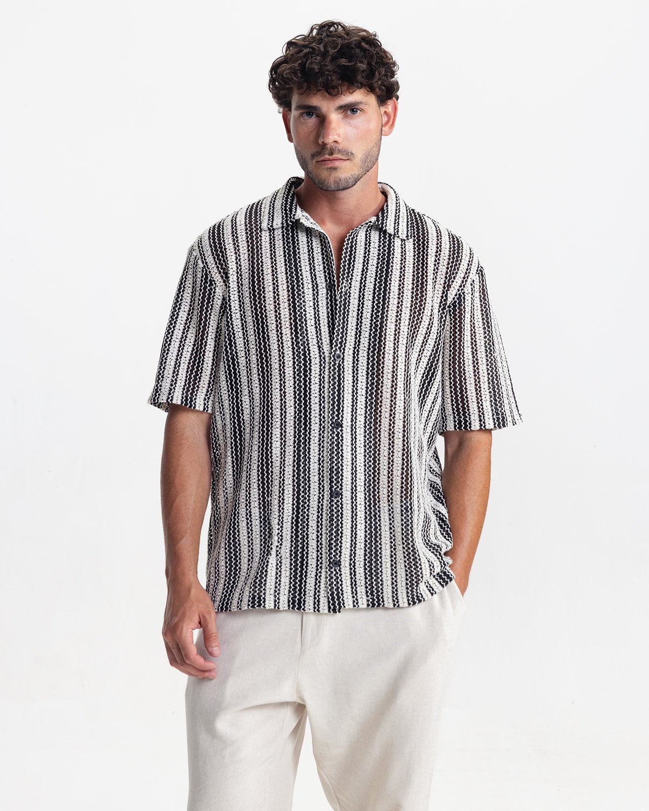 THE MARQUEZ STRIPED SHIRT