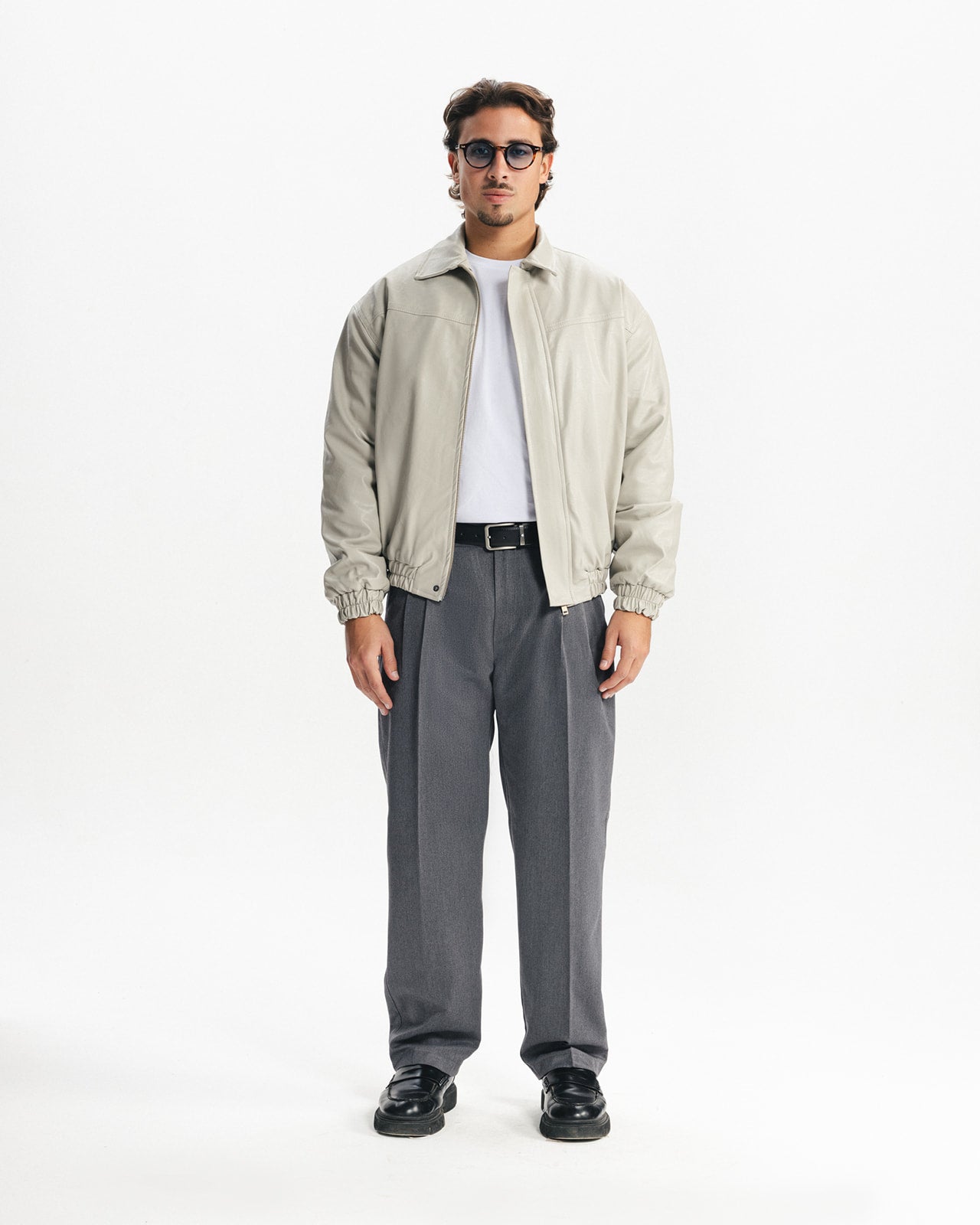 TAILORED PANTS - GREY