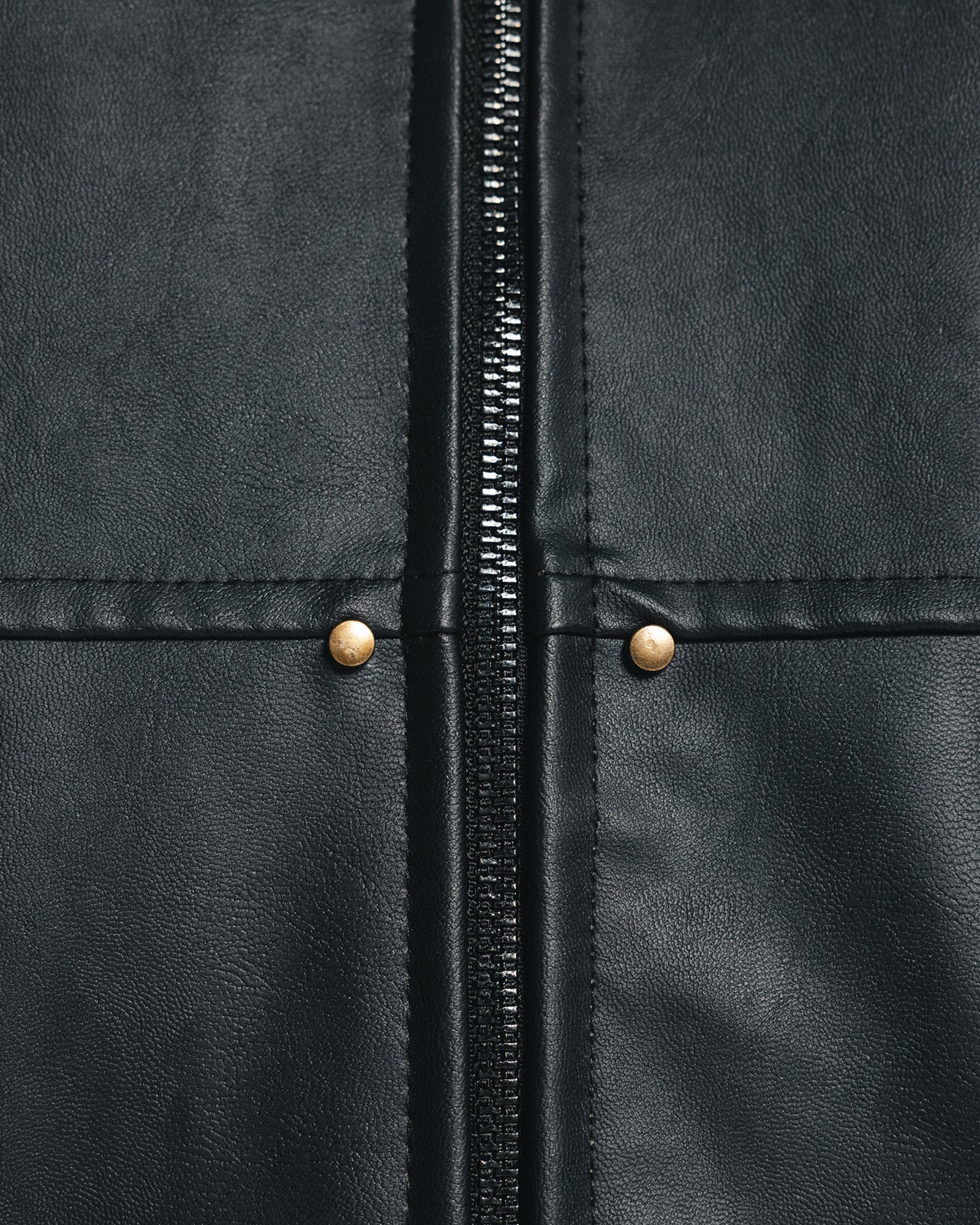 THE GRAND HOODED LEATHER JACKET - BLACK