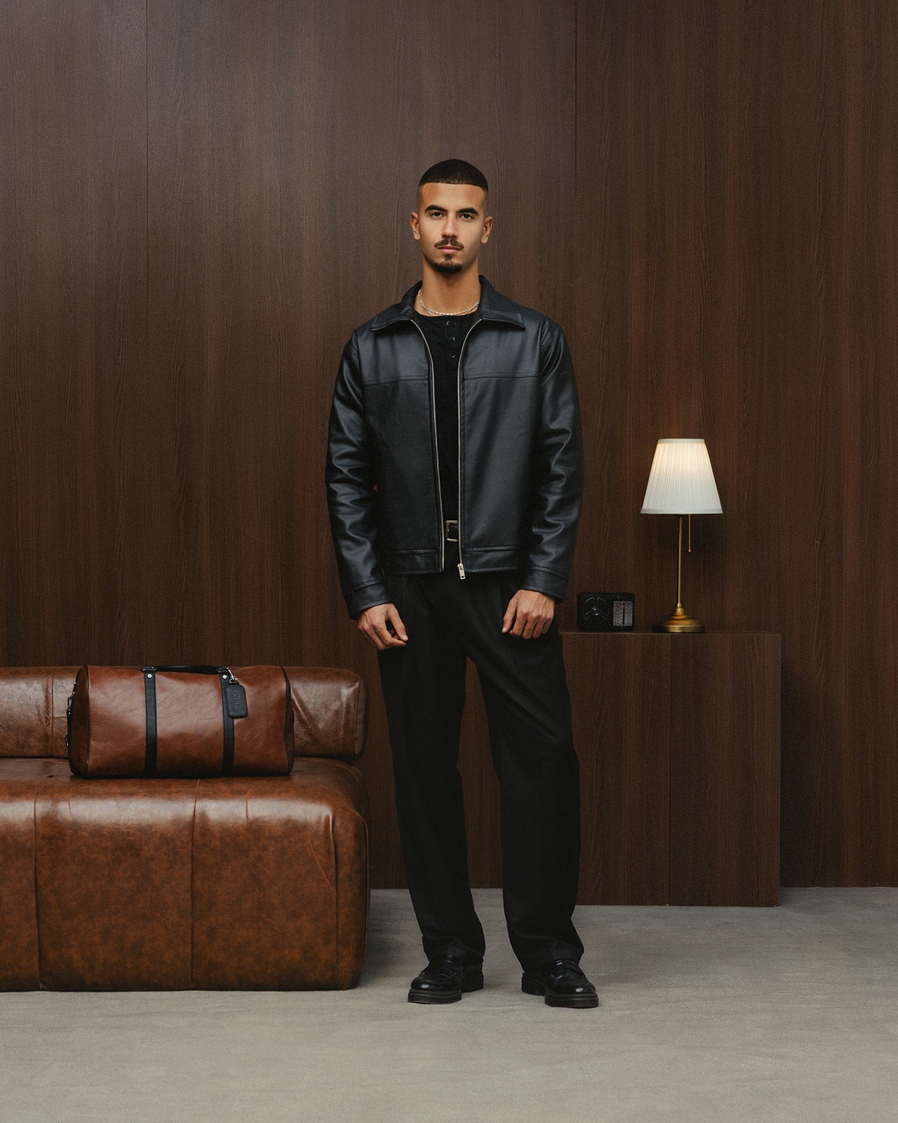 TAILORED PANTS - BLACK