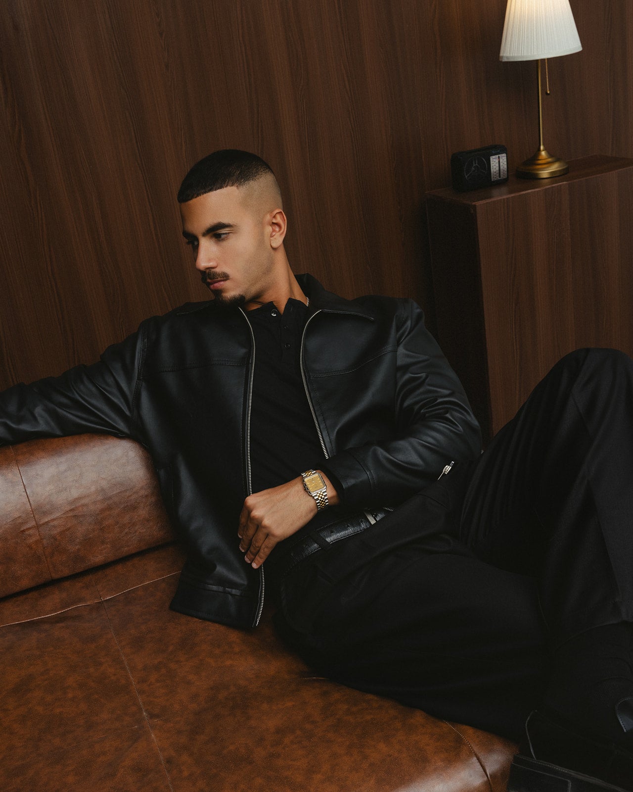 LEGACY LEATHER JACKET - BLACK