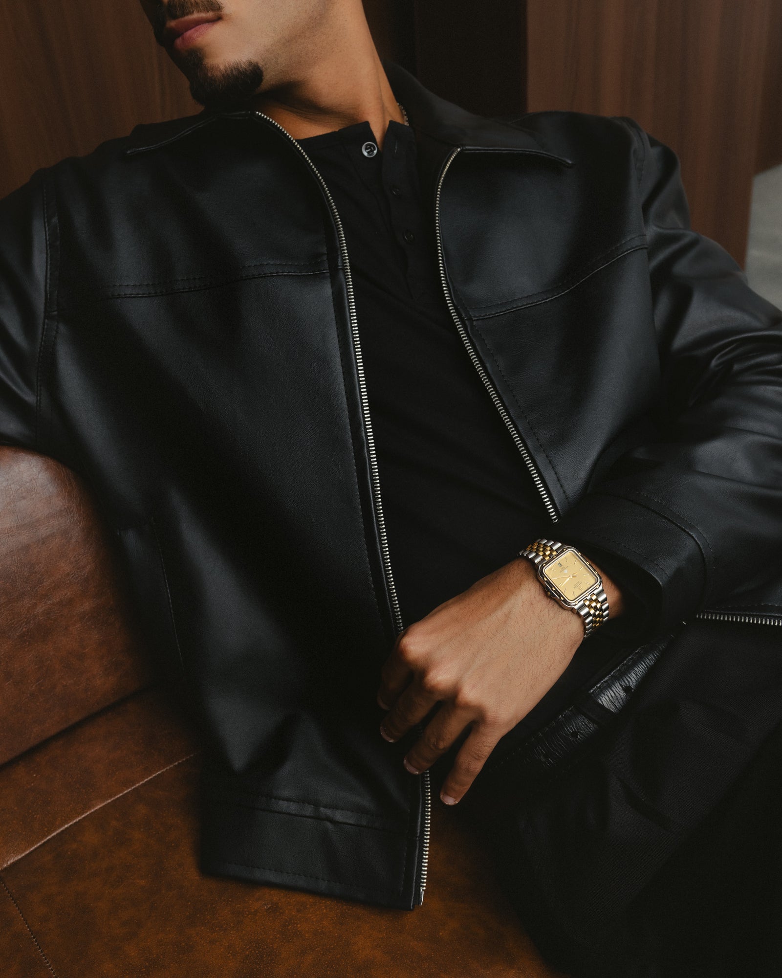 LEGACY LEATHER JACKET - BLACK