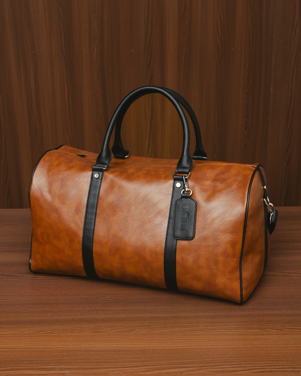 THE ORIGINAL DUFFLE - COGNAC NERO