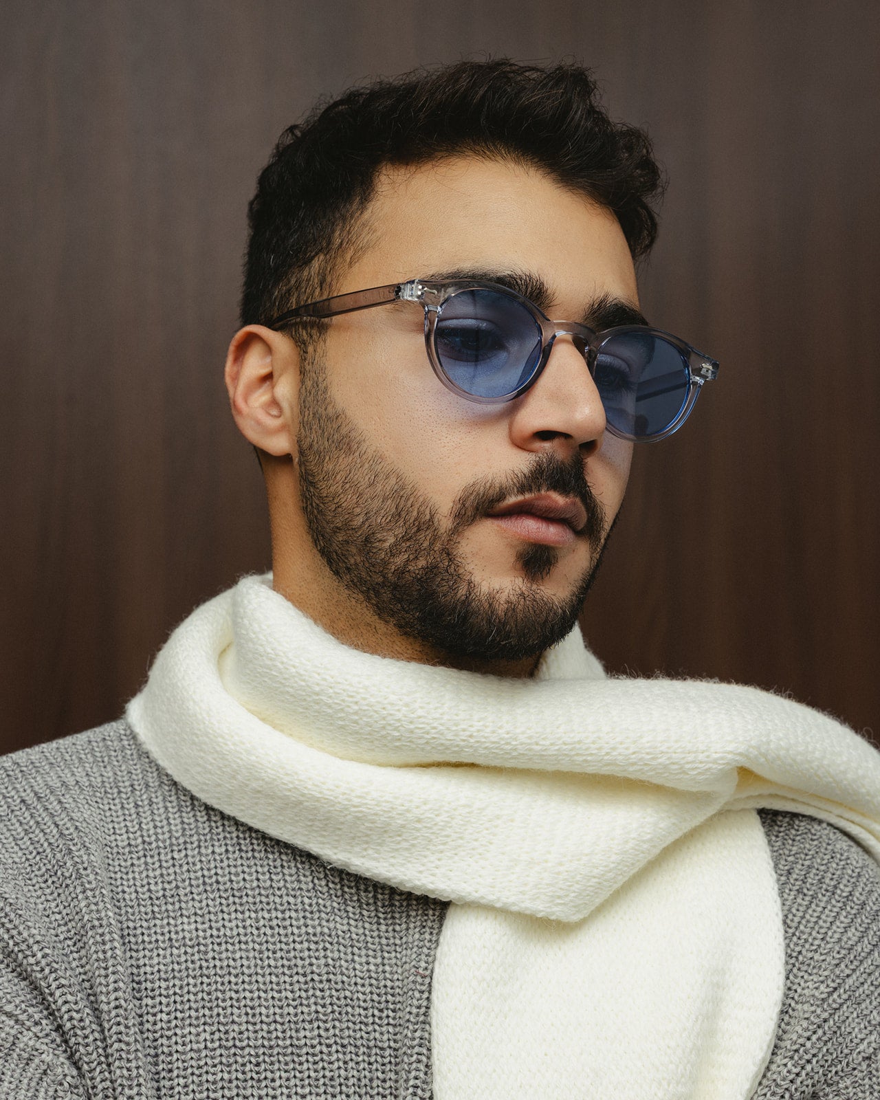 MODERNO SCARF - WHITE