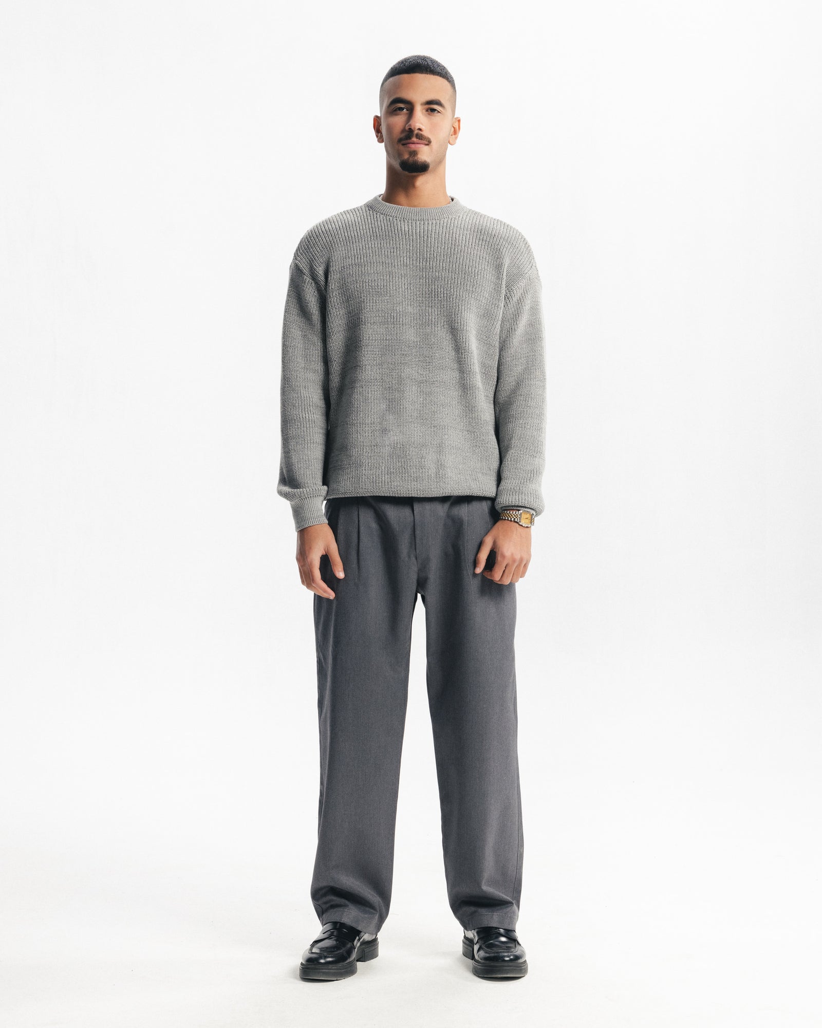 TAILORED PANTS - GREY