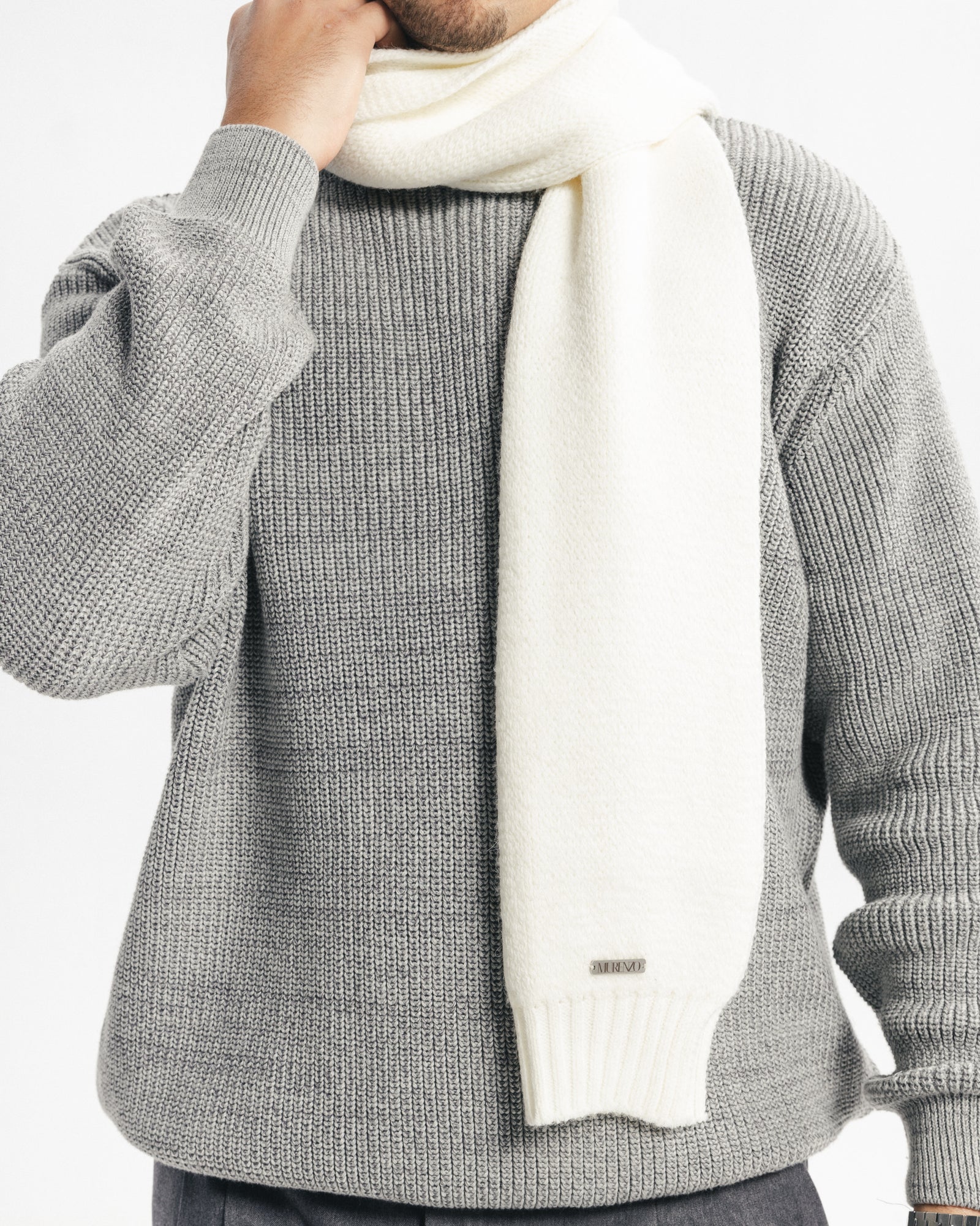 MODERNO SCARF - WHITE