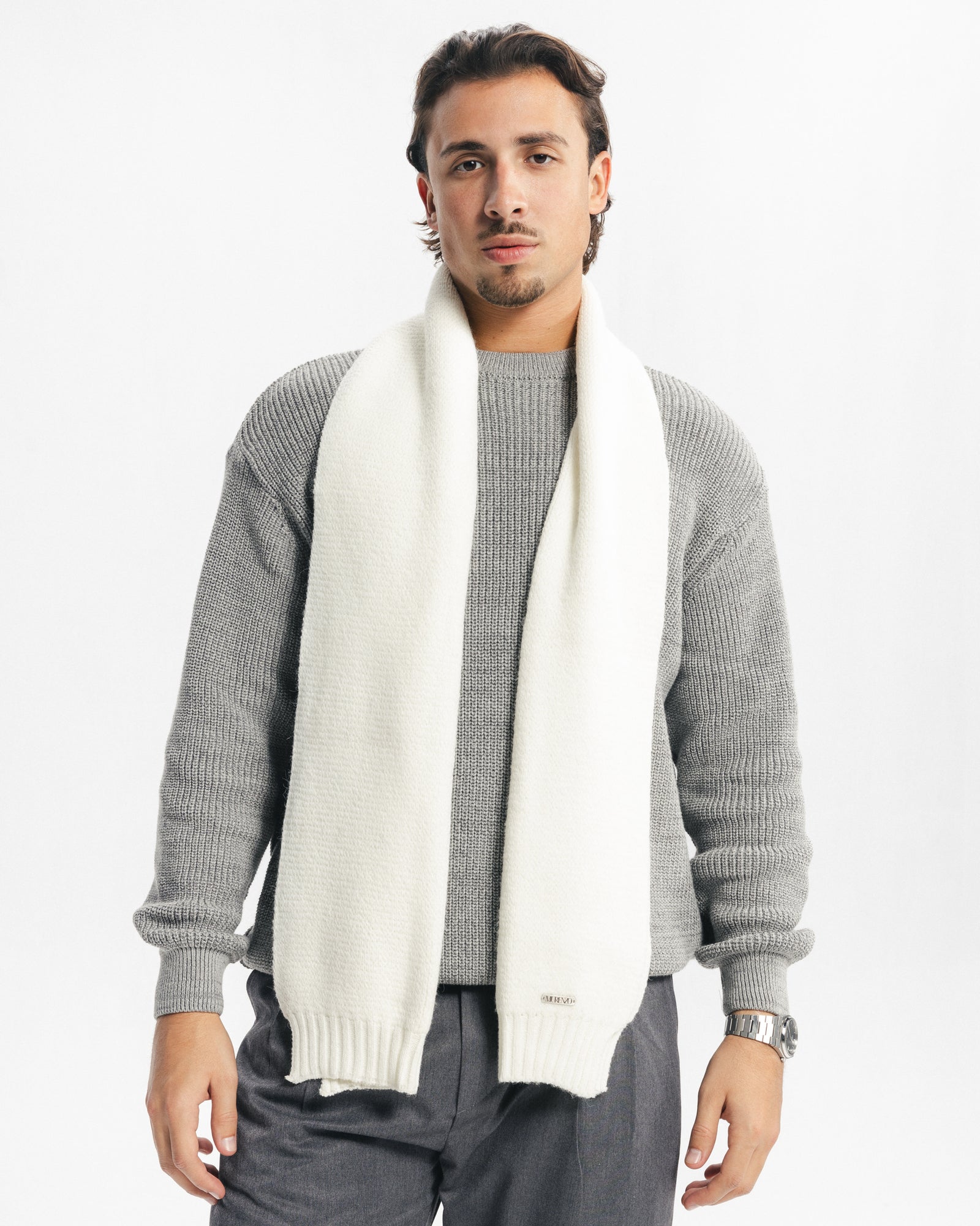 MODERNO SCARF - WHITE