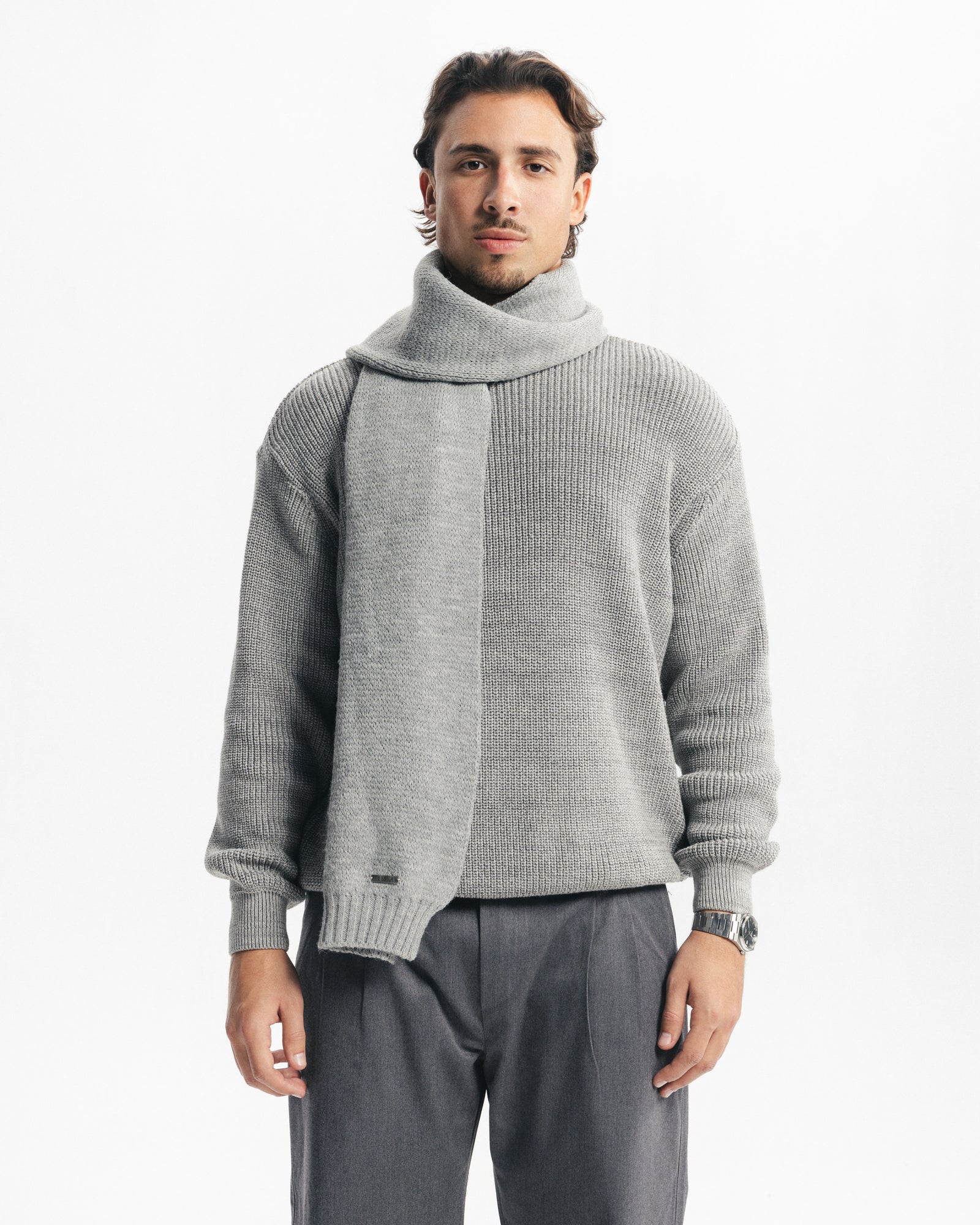 MODERNO SCARF - GREY