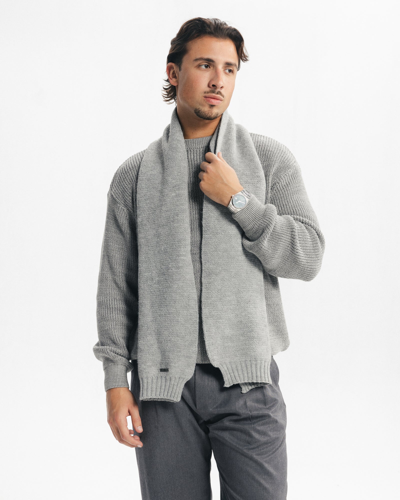 MODERNO SCARF - GREY