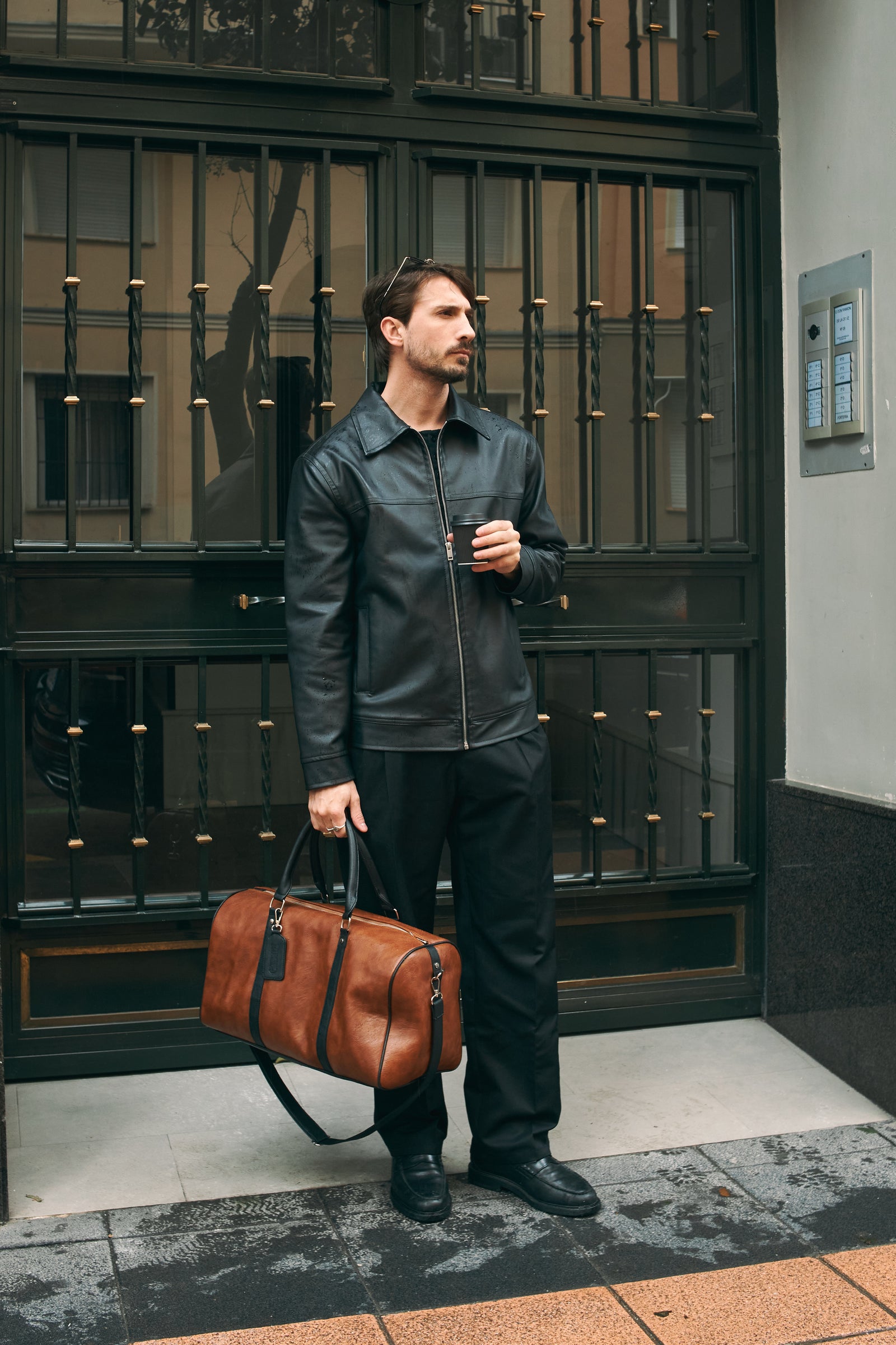 LEGACY LEATHER JACKET - BLACK