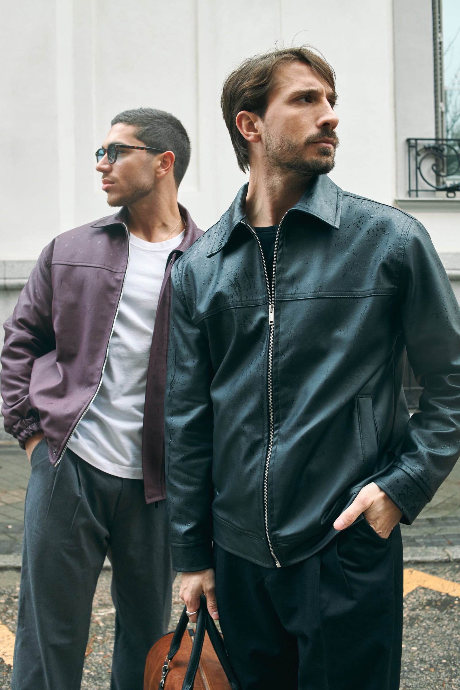 LEGACY LEATHER JACKET - BLACK