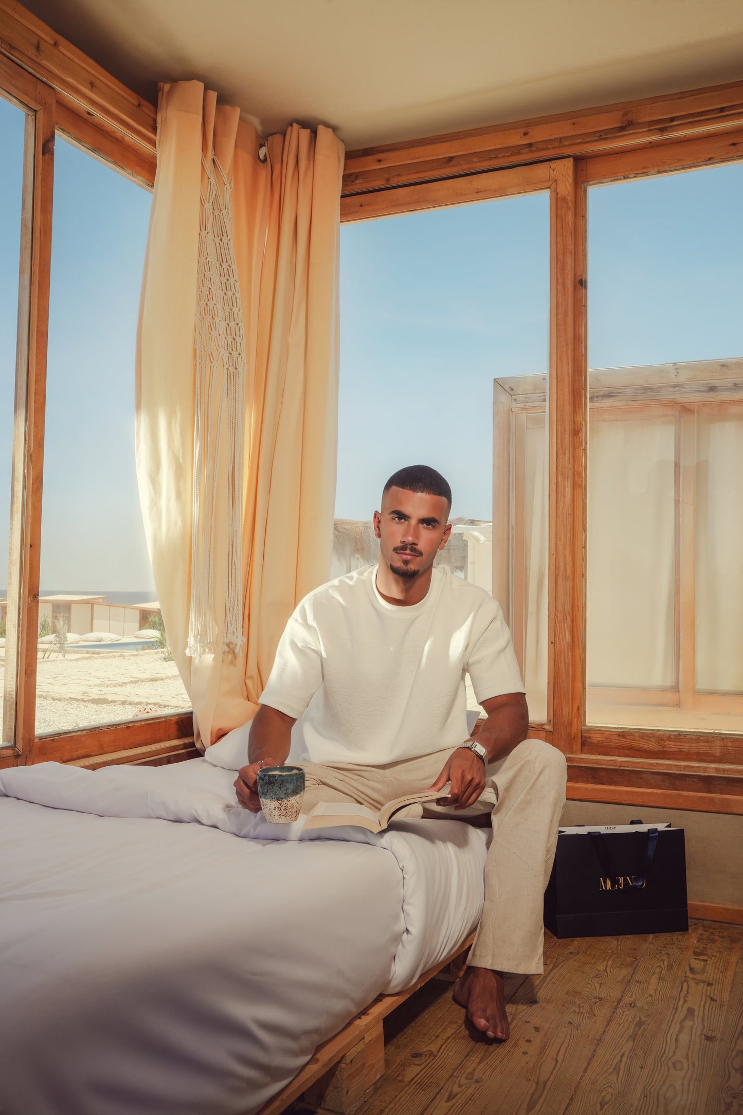 LINEN PANTS - BEIGE