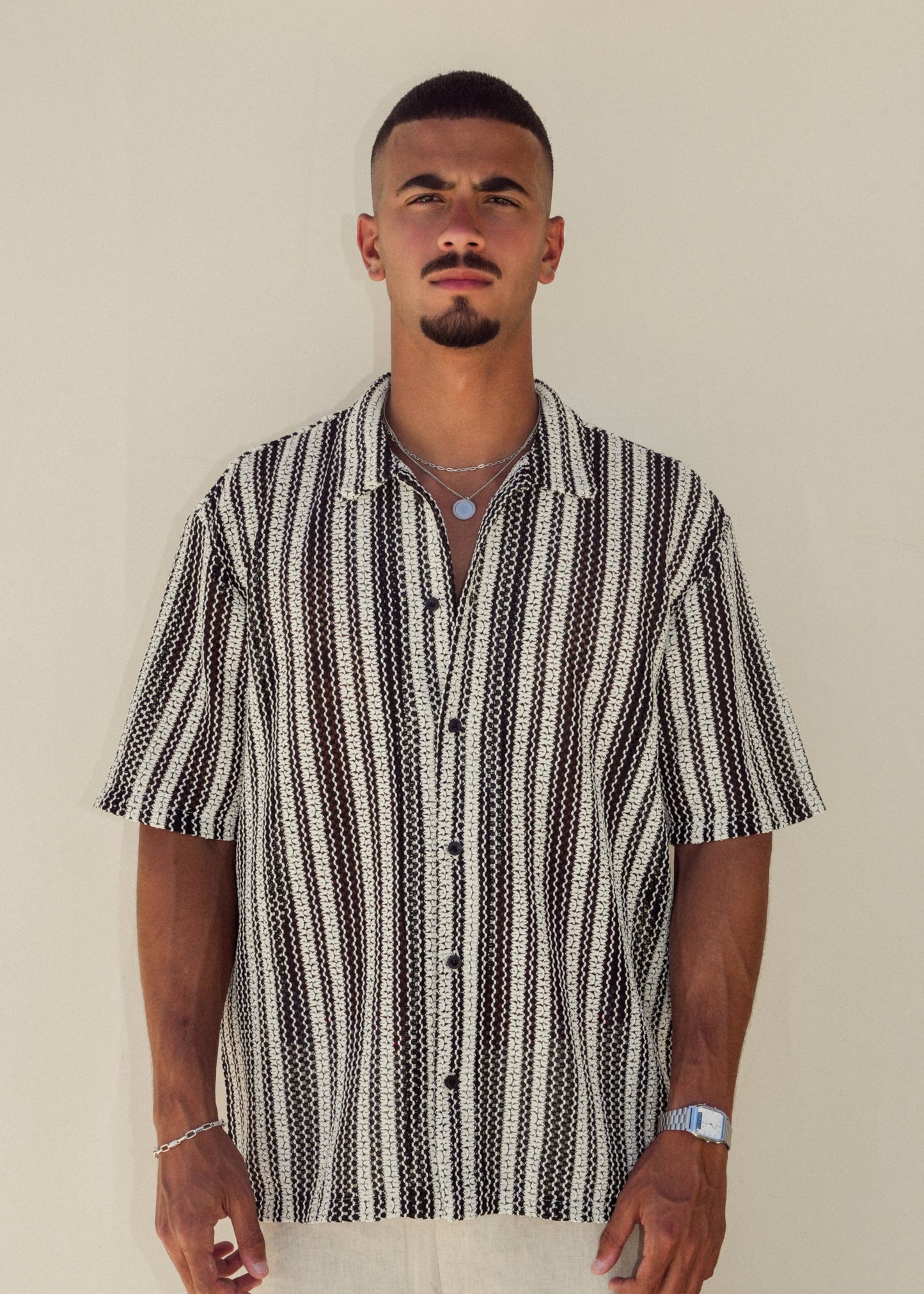 THE MARQUEZ STRIPED SHIRT