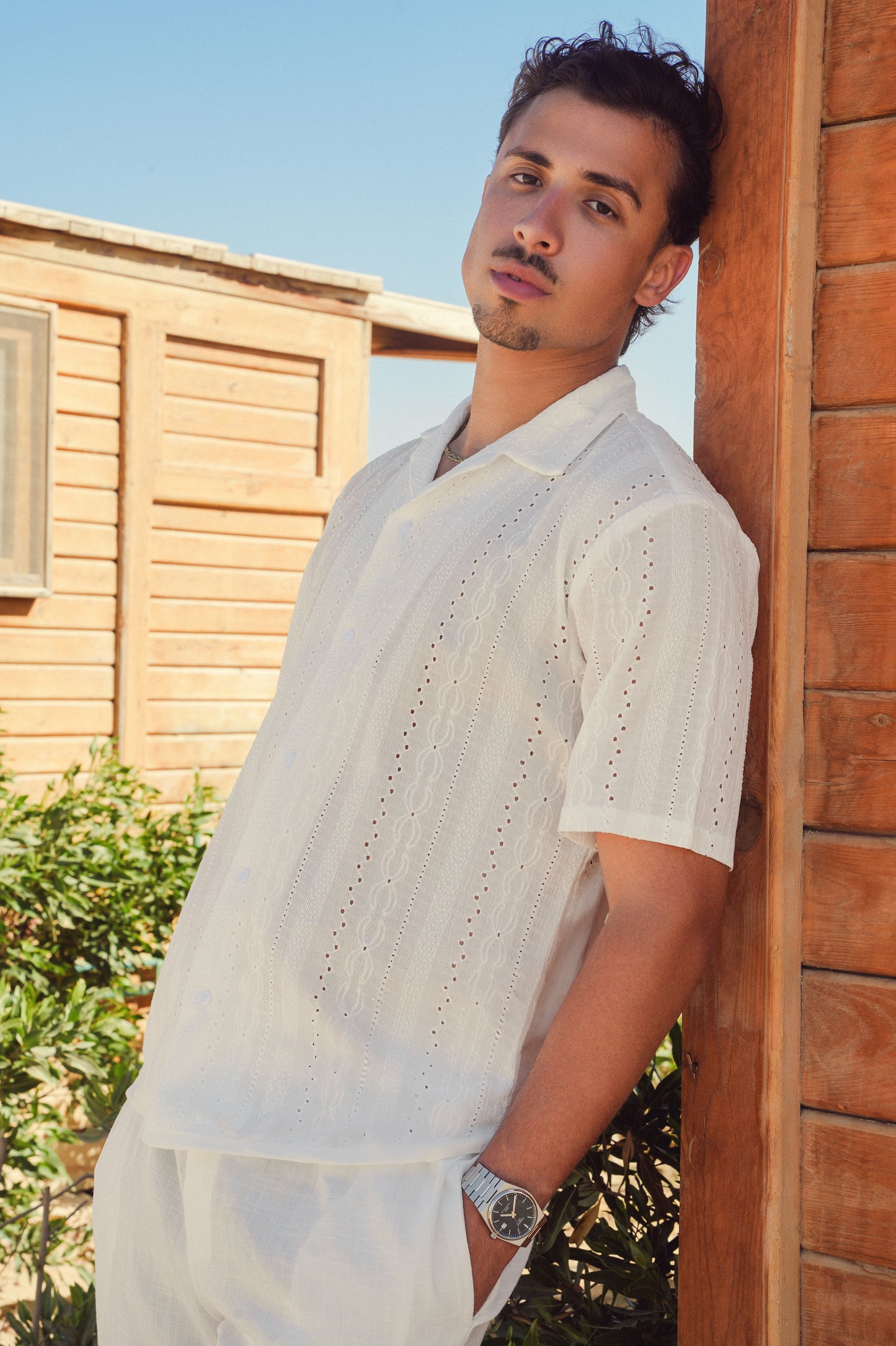 THE AMALFI SHIRT - WHITE