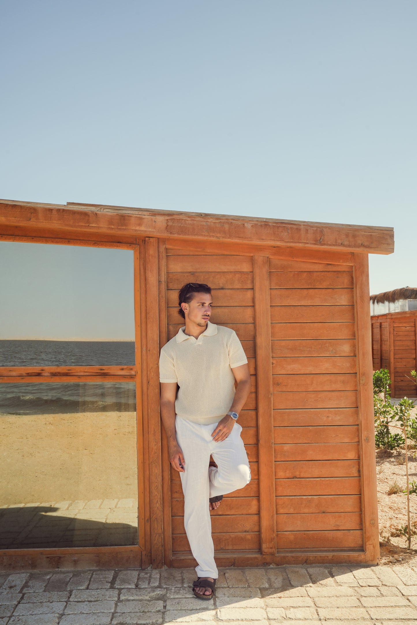 LINEN PANTS - WHITE