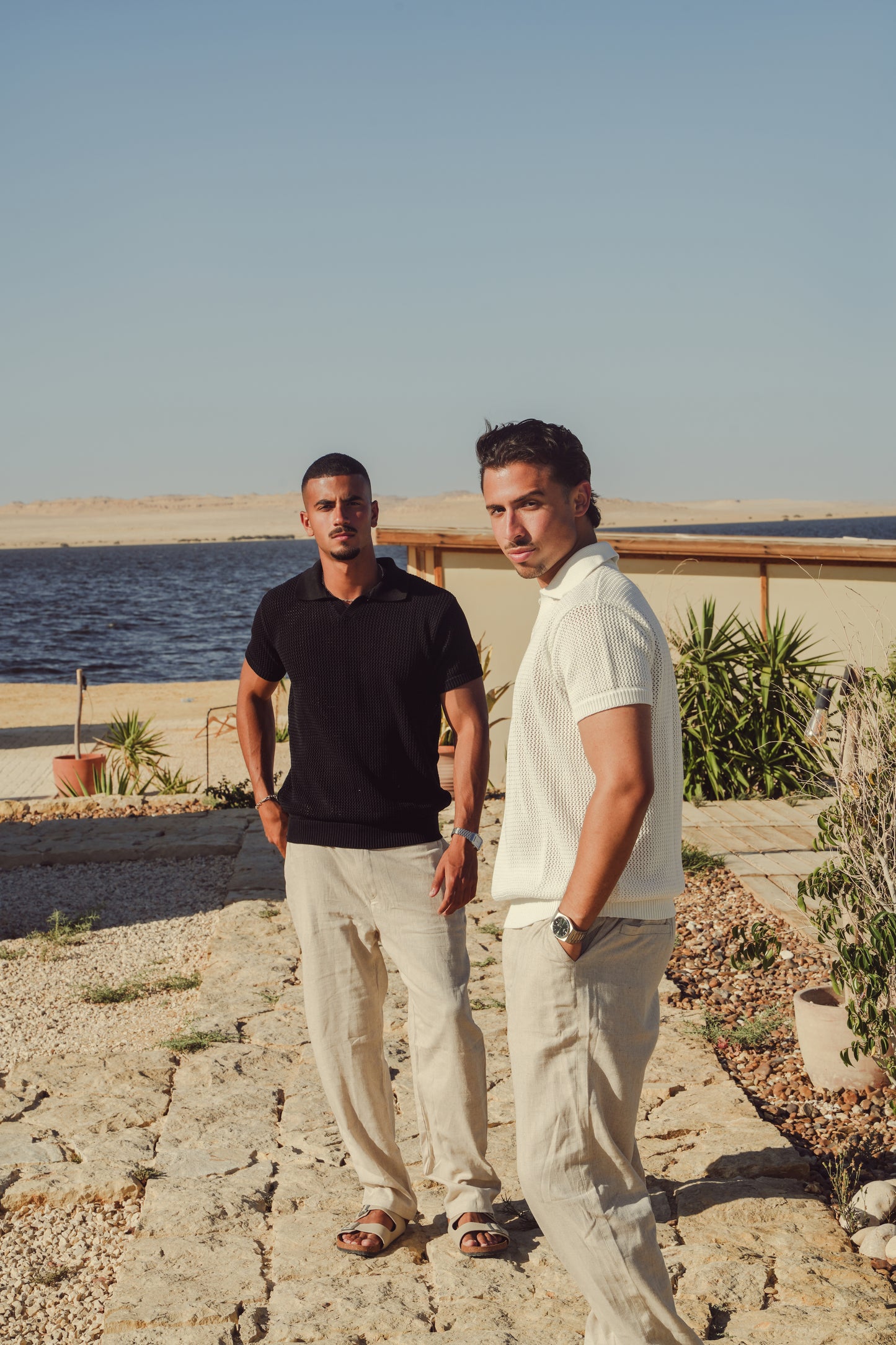 LINEN PANTS - BEIGE