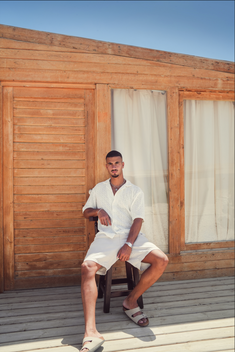 THE CROCHET SHIRT - WHITE