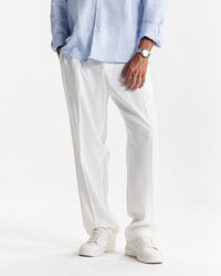 LINEN PANTS - WHITE