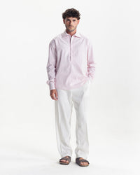 CANNES BUTTONED SHIRT -  PINK