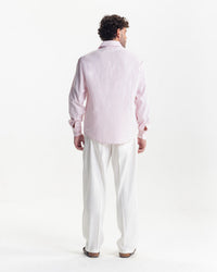 CANNES BUTTONED SHIRT -  PINK