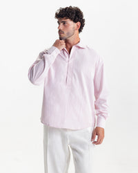 CANNES BUTTONED SHIRT -  PINK