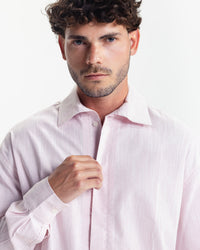 CANNES BUTTONED SHIRT -  PINK