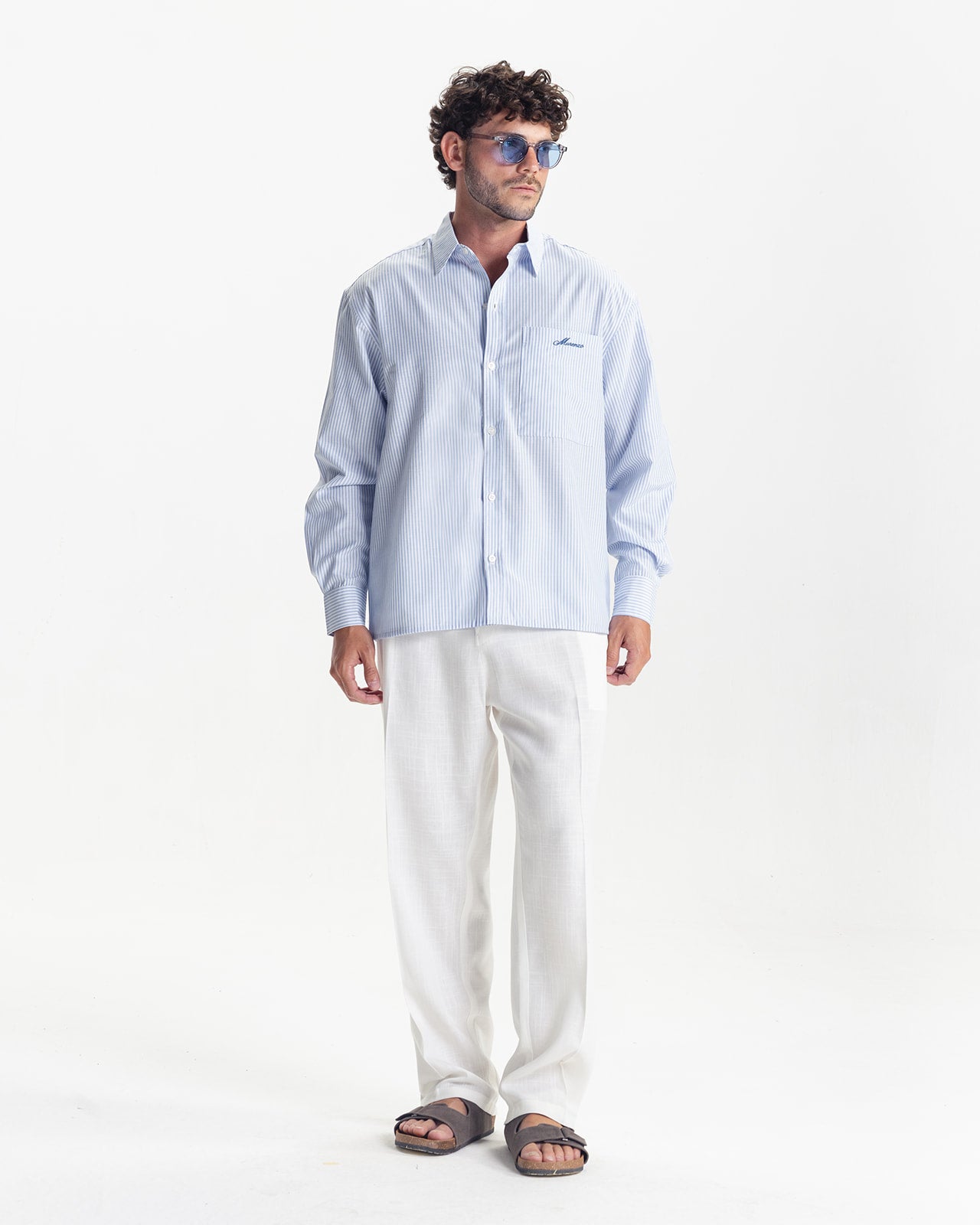 LINEN PANTS - WHITE