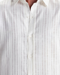 MARCELLO STRIPED LINEN SHIRT