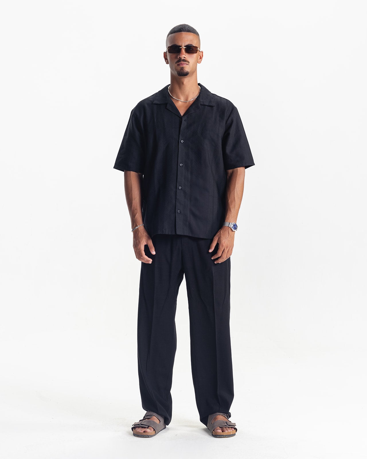SORRENTO SHIRT -  BLACK