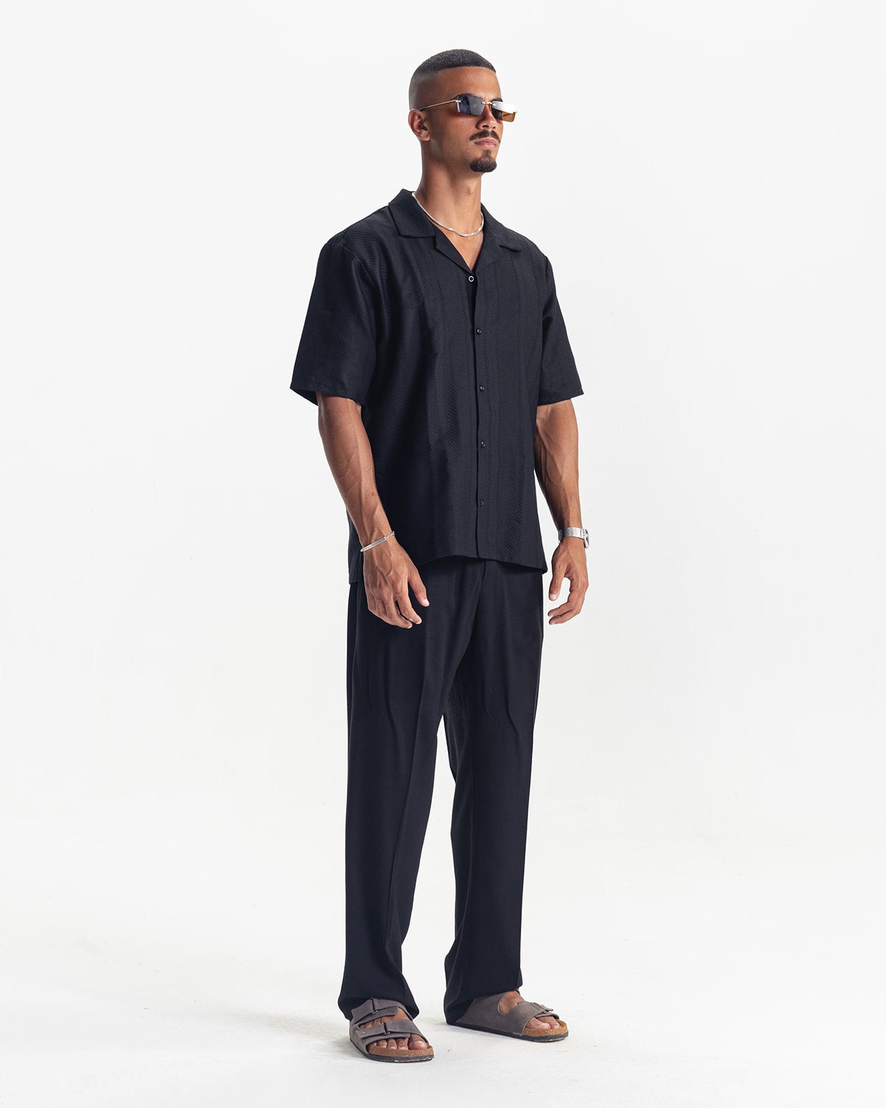 SORRENTO SHIRT -  BLACK