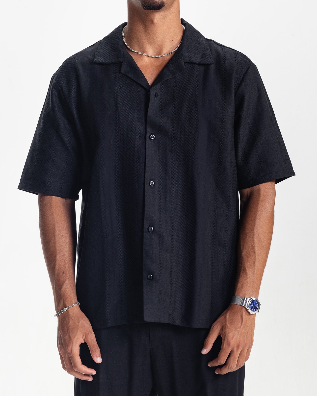 SORRENTO SHIRT -  BLACK
