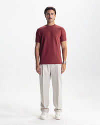 THE INITIAL T-SHIRT - VINTAGE RED
