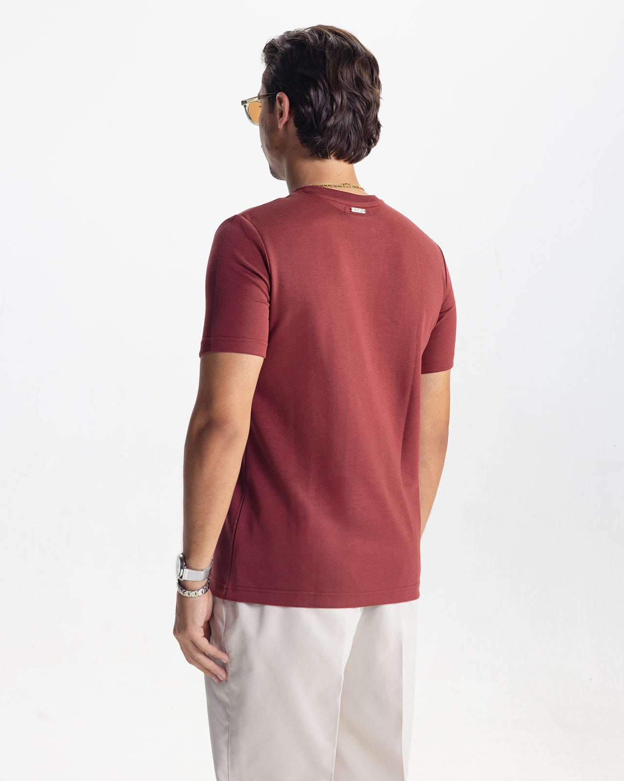 THE INITIAL T-SHIRT - VINTAGE RED