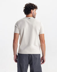 THE INITIAL T-SHIRT - SILVER