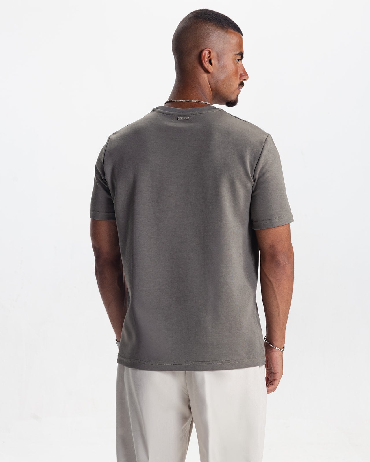 THE INITIAL T-SHIRT - OLIVE