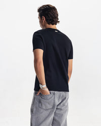 THE INITIAL T-SHIRT - BLACK