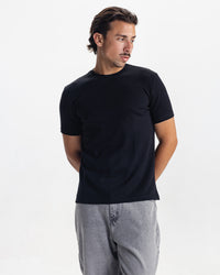 THE INITIAL T-SHIRT - BLACK