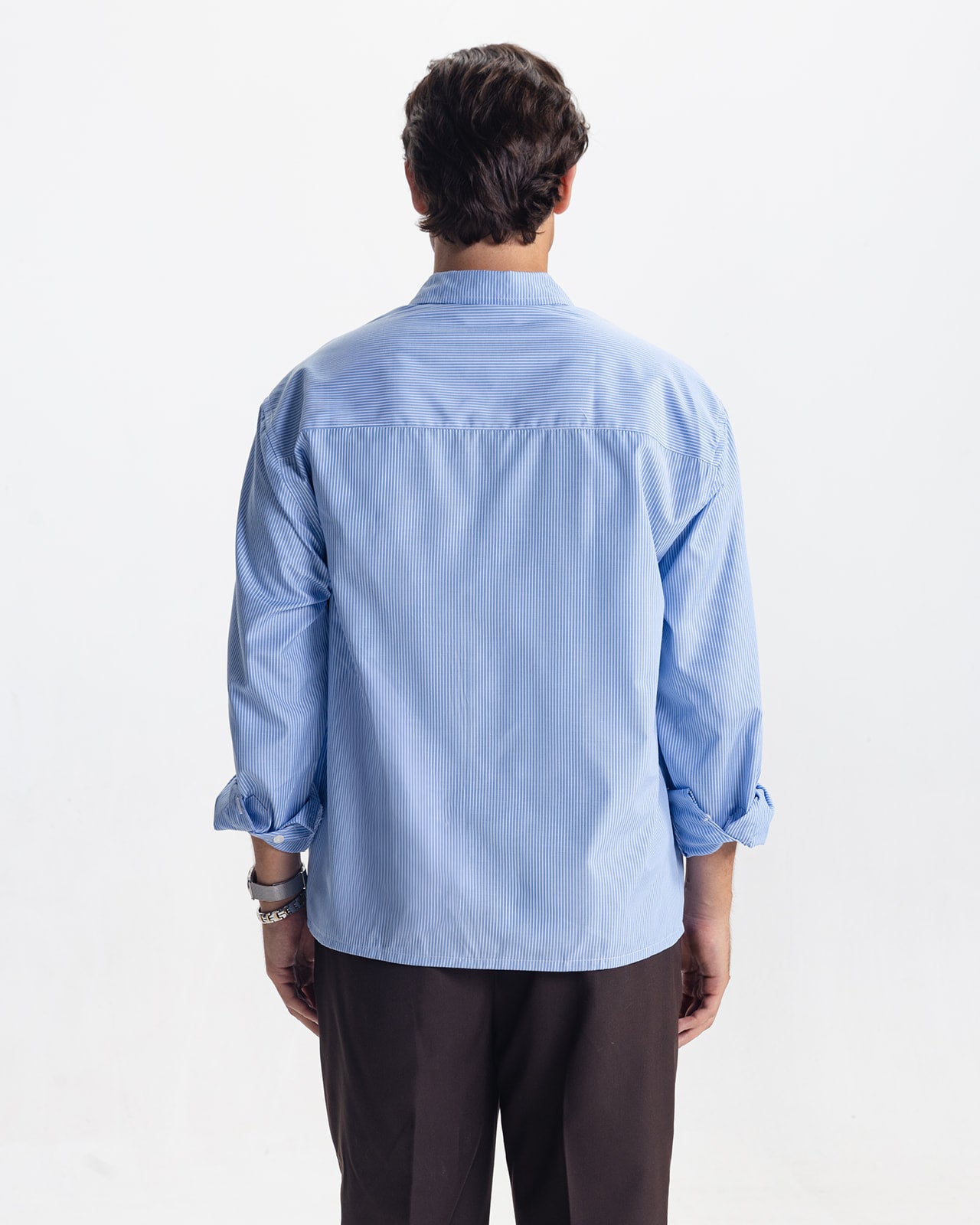 VERONA STRIPED SHIRT - BLUE