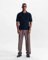 BELLAGIO KNIT POLO - NAVY
