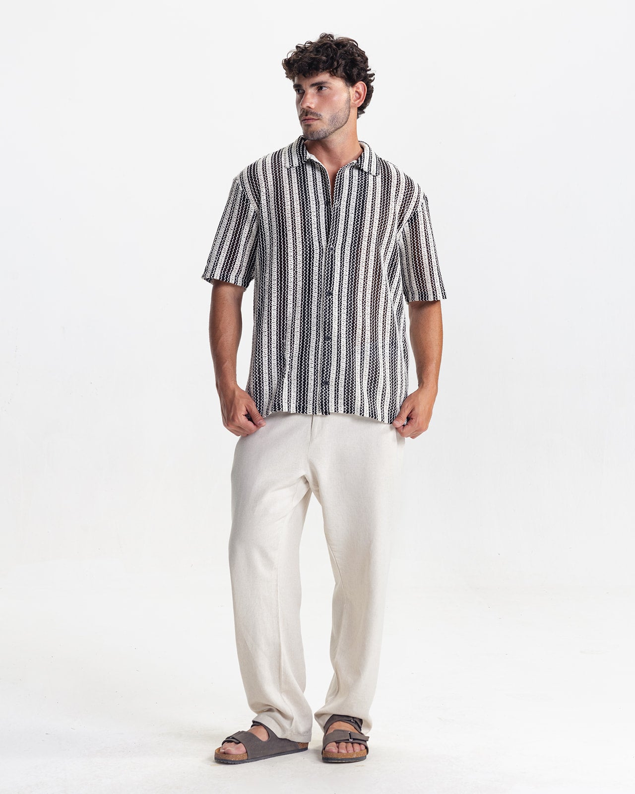 THE MARQUEZ STRIPED SHIRT