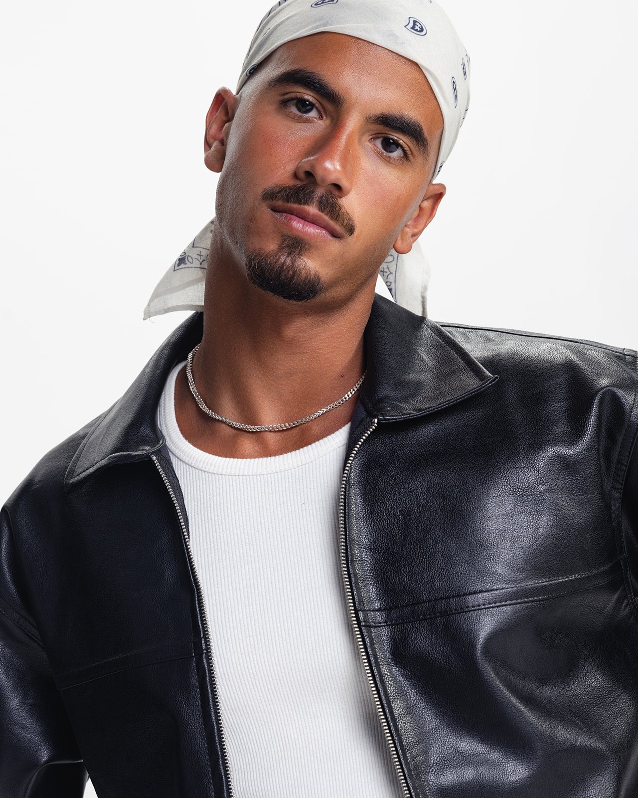 LIGHTWEIGHT LEATHER OVERSHIRT