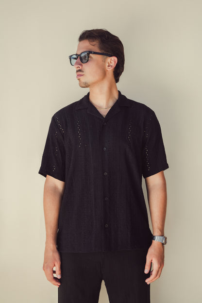 THE AMALFI SHIRT - BLACK