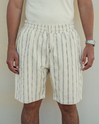 THE RIVIERA STRIPED SHORTS