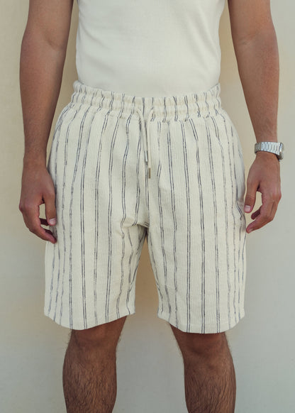 THE RIVIERA STRIPED SHORTS