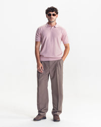 MILANO KNIT POLO - PINK