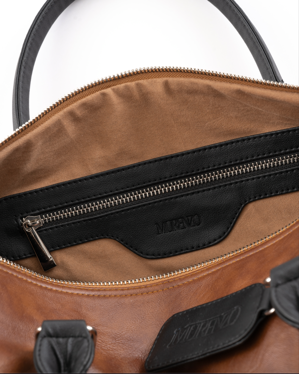 THE ORIGINAL DUFFLE - COGNAC NERO